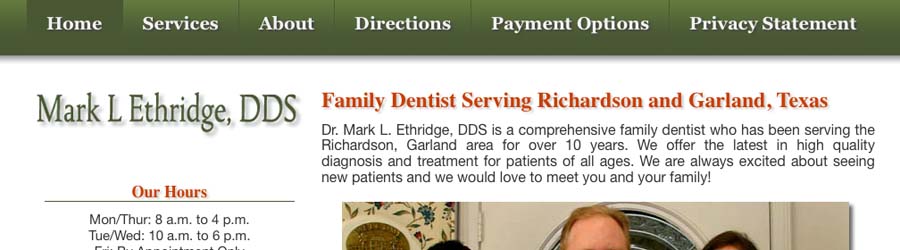 Dr. Mark Ethridge, DDS